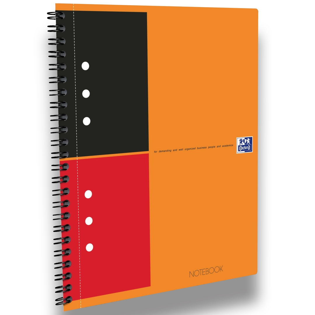 OXFORD International Notebook mit Optik Paper®, 80 Blatt - verschiedene Ausführungen