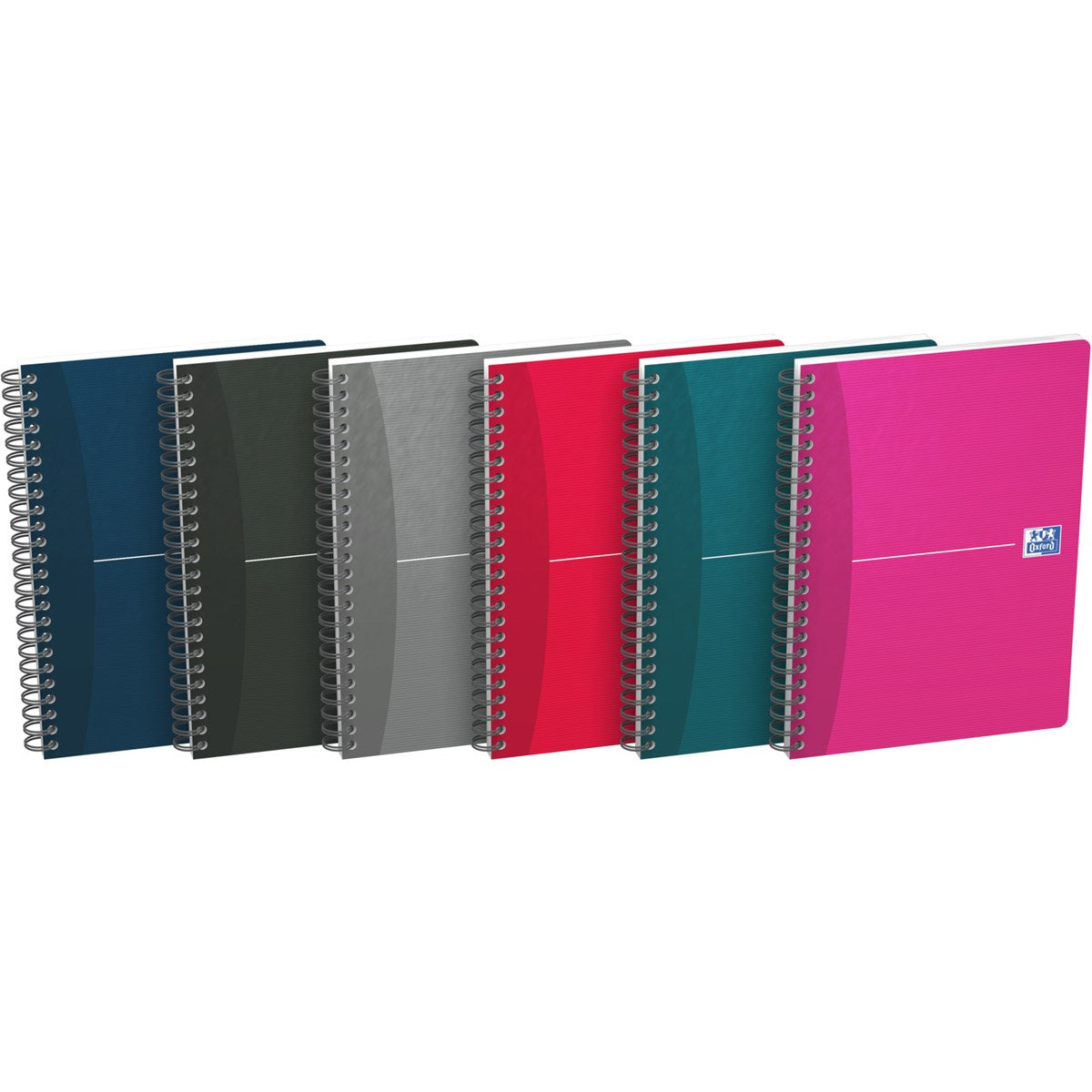 Oxford Office Spiralbuch "Essentials", Tablet-Format B5 & A5, 90 Blatt, verschiedene Ausführungen