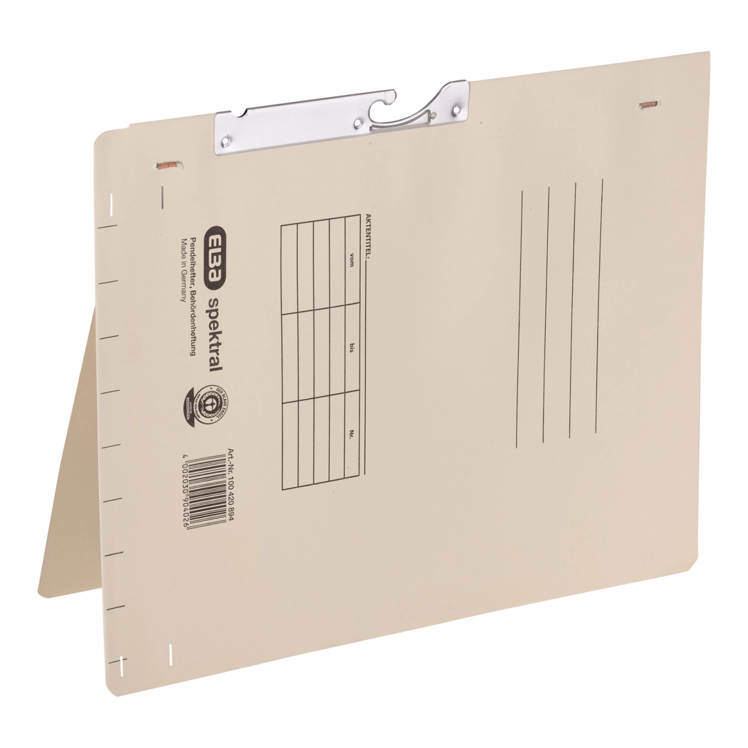 ELBA Pendelhefter spektral A4 aus 230 g/m² Natronkarton mit Metallhängebeschlag - verschiedene Ausführungen