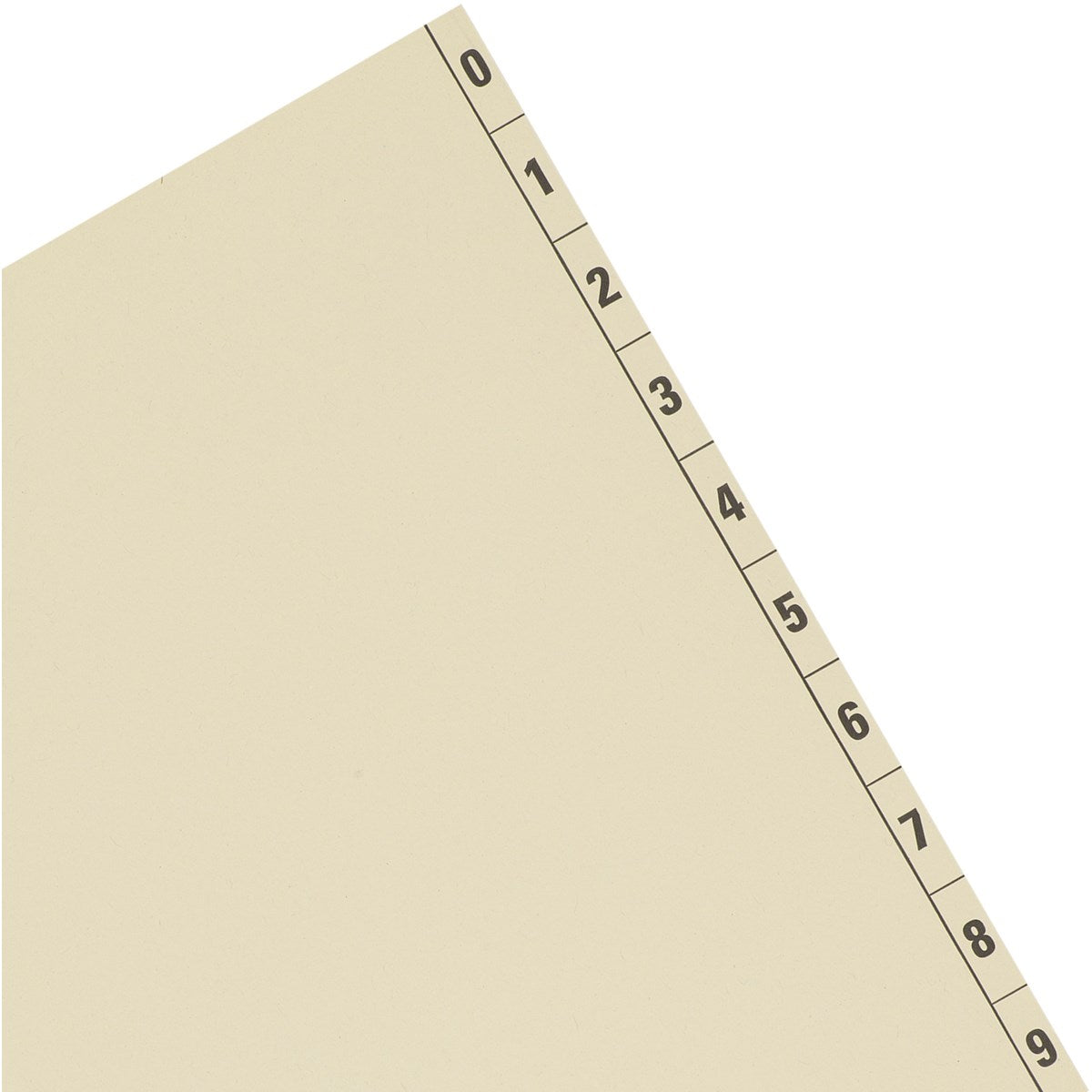 Oxford Trennblatt A4 mit Perforation aus Kraft- und Manilakarton - verschiedene Ausführungen