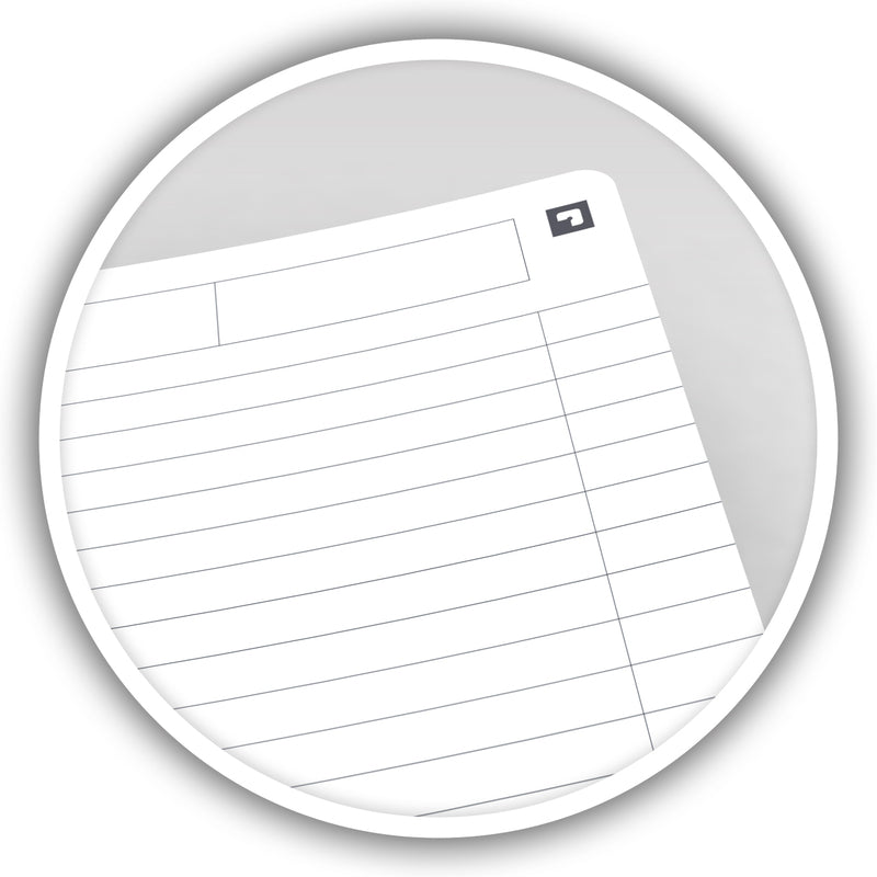 Oxford Office Spiralbuch "Essentials", Tablet-Format B5 & A5, 90 Blatt, verschiedene Ausführungen