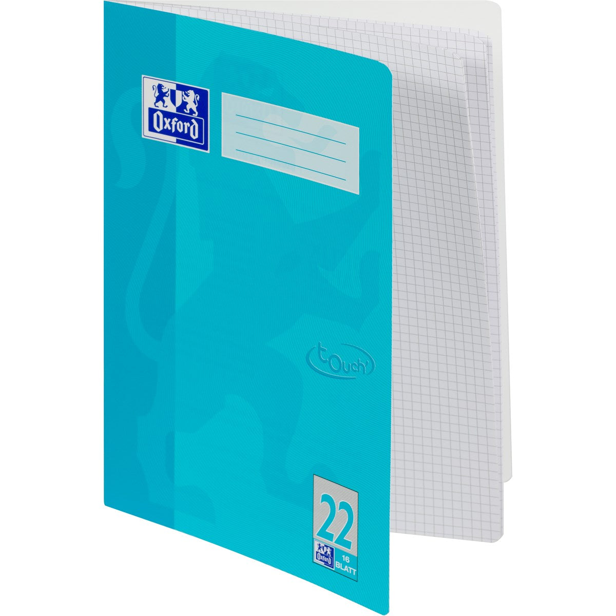 Oxford Touch Schulheft A4 16 Blatt Optik Paper mit abgerundeten Ecken - verschiedene Ausführungen