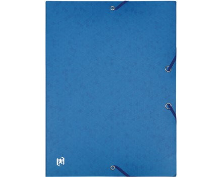 Oxford Sammelbox TOP FILE+ A4 aus 425 g/m² Karton mit Multi’Strat Technologie, flachen Eckspannergummis und Rückenetikett