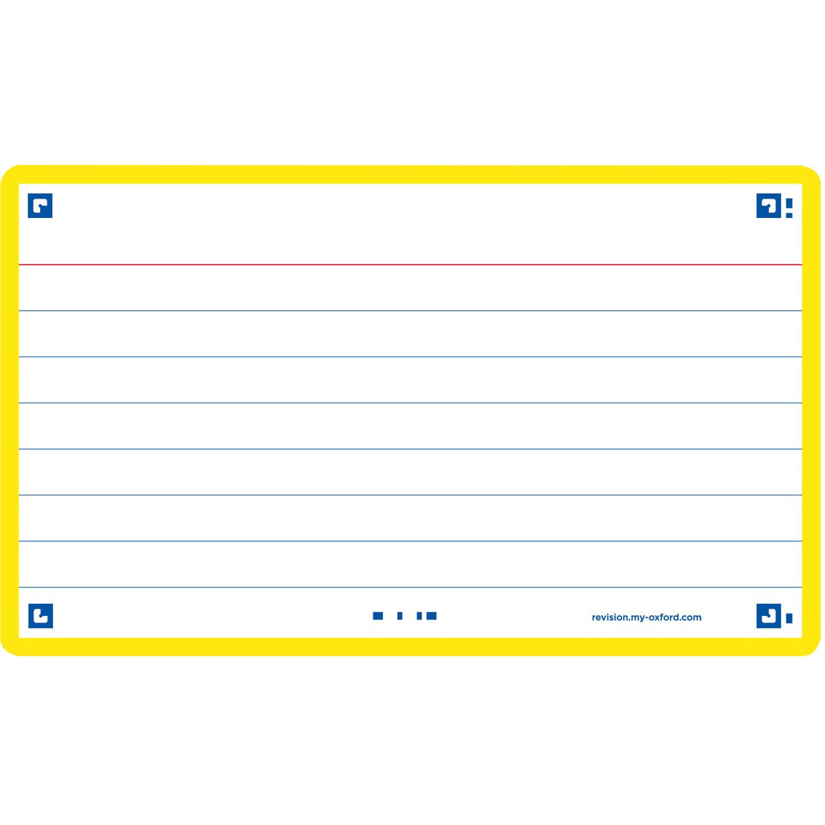 Oxford Flashcards 2.0, verschiedene Größen und Formate, 80 Blatt - verschiedene Ausführungen