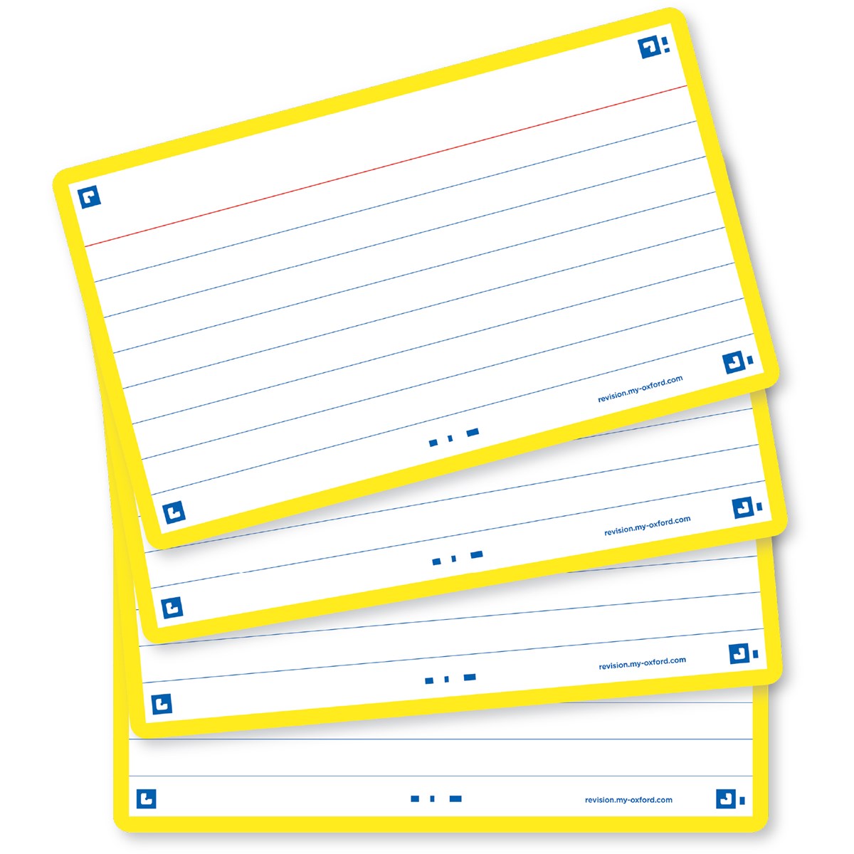 Oxford Flashcards 2.0, verschiedene Größen und Formate, 80 Blatt - verschiedene Ausführungen