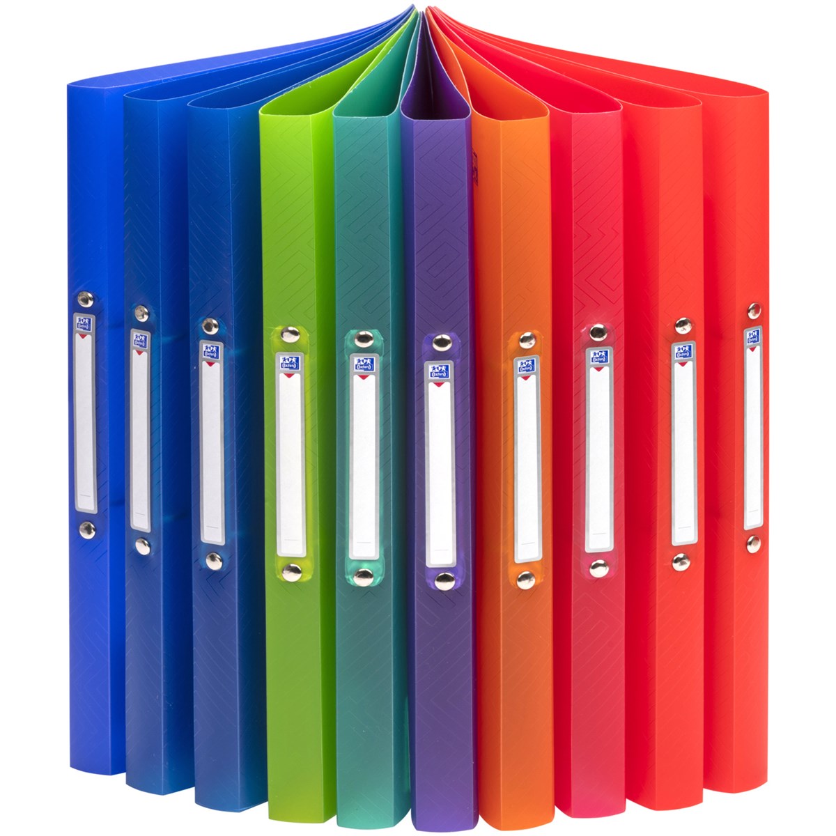 Oxford "URBAN" Ringbuch DIN A4, 2 Ringe, PP, verschiedene Ausführungen