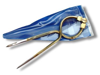 LINEX Navigation Marinezirkel aus Messing mit Edelstahlspitzen für präzises Schenkelmaß - verschiedene Ausführungen