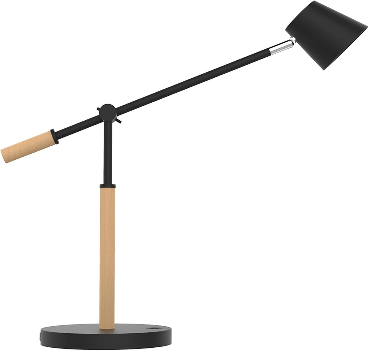 Unilux VICKY LED Schreibtischleuchte dimmbar mit USB Ladefunktion und Gelenkarm