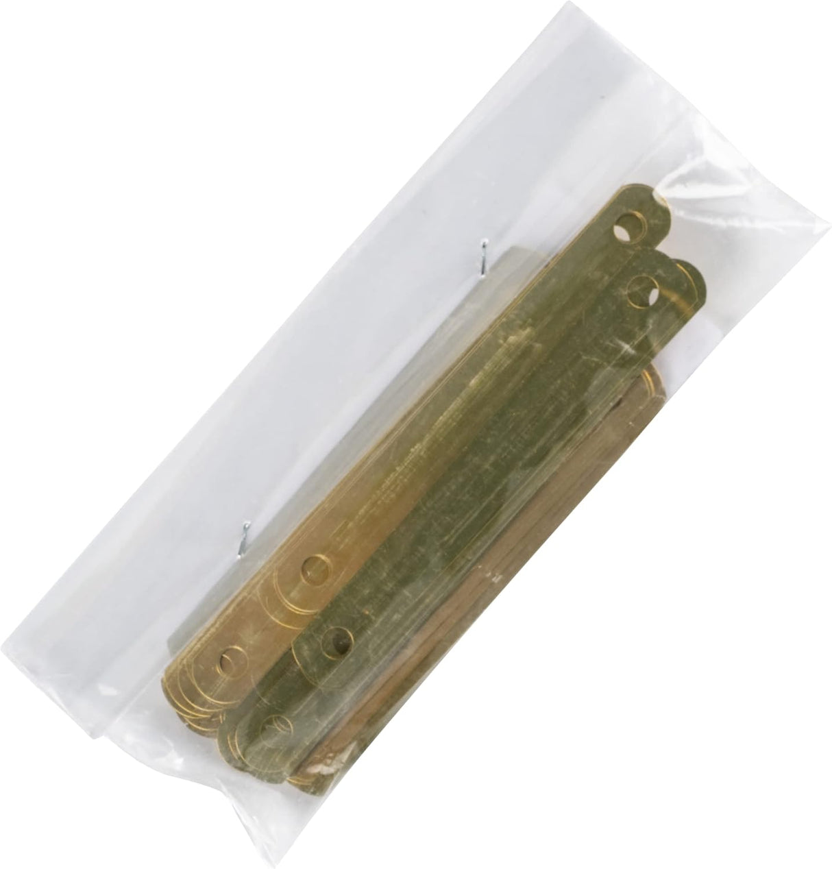 ELBA Deckleisten für Schnellhefter, aus Metall, messingfarben lackiert