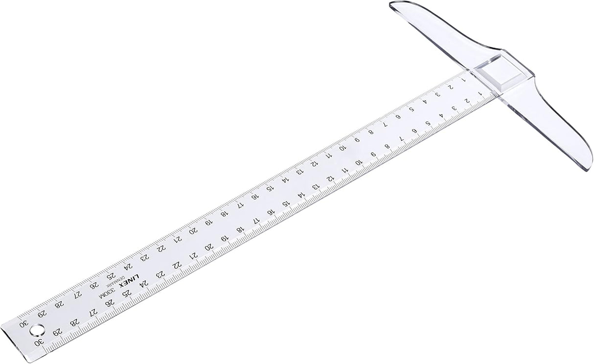 LINEX30M, Reißschiene zum Skizzieren 30cm, 2,7 cm breit, Facette