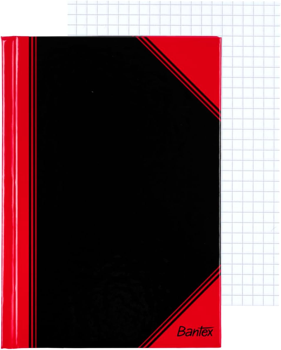 Bantex China-Kladde, 96 Blatt, 70 g/m², liniert und kariert - verschiedene Ausführungen
