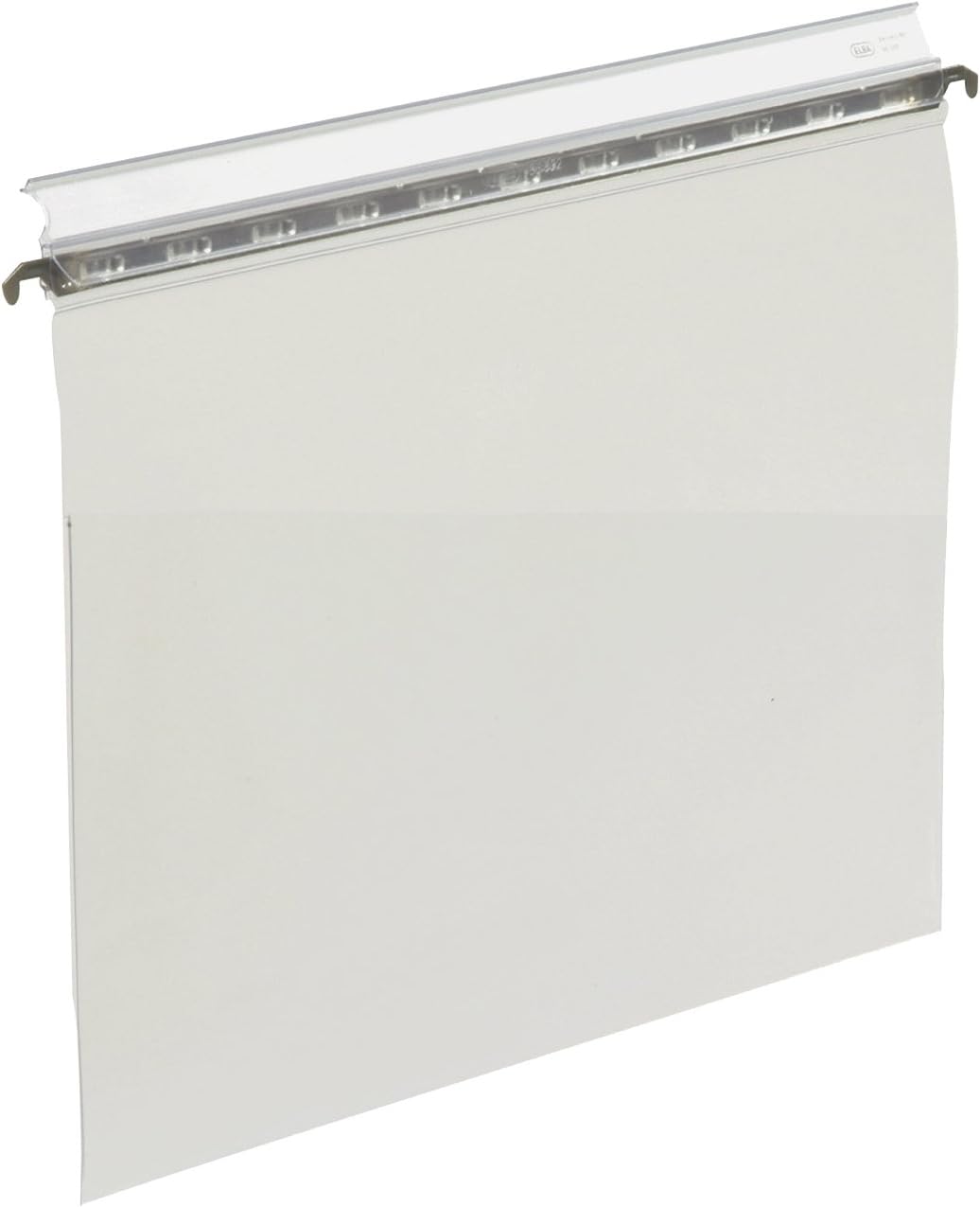 ELBA Organisationsleiste vertic" PVC, zum Aufstecken auf "Hängeregistraturen mit Elba vertic-Schiene, farblos