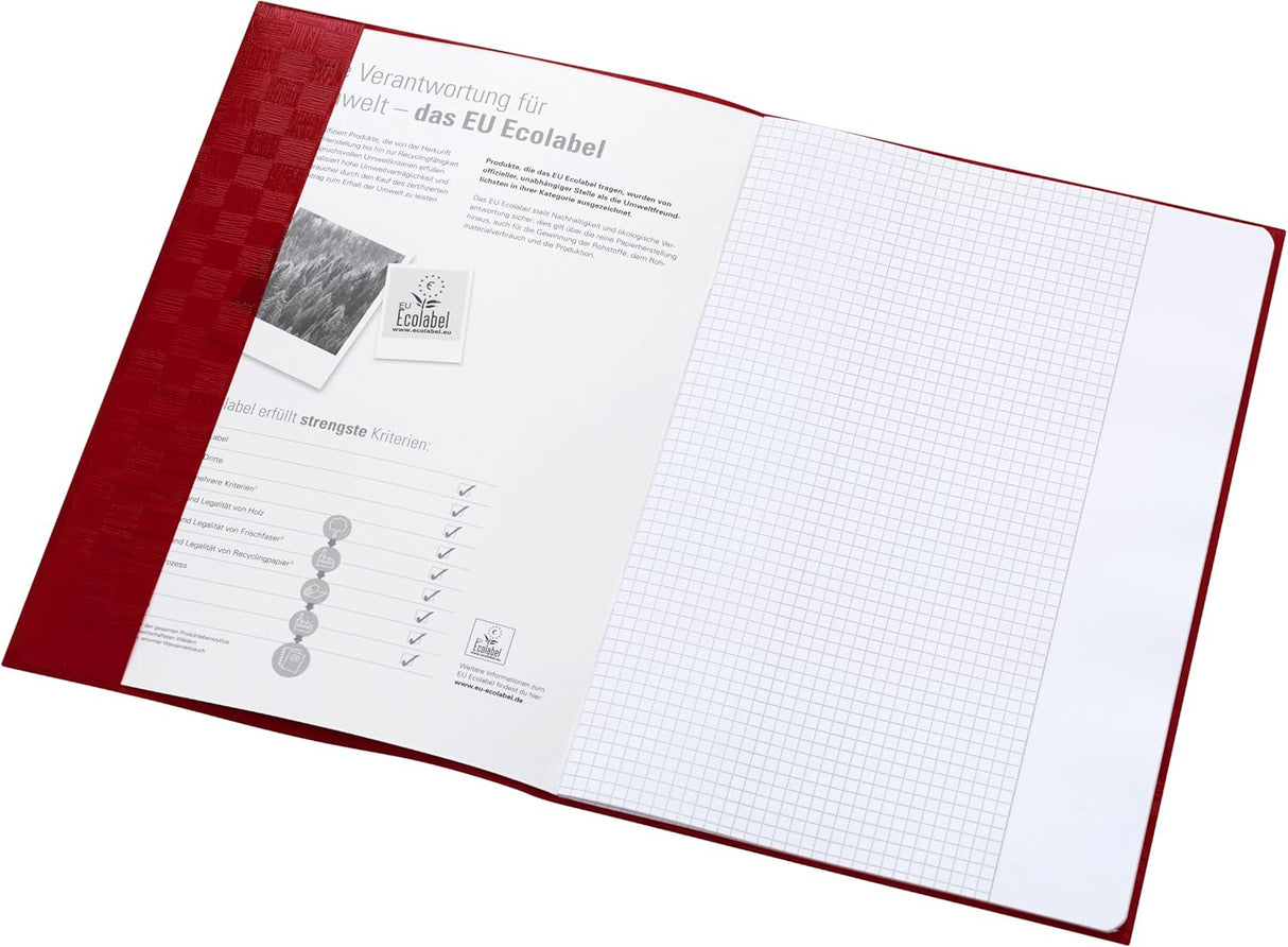 Oxford Hefthüllen für DIN A4, DIN A5 und DIN A6, PP, transparent und Bast, sortiert - verschiedene Ausführungen