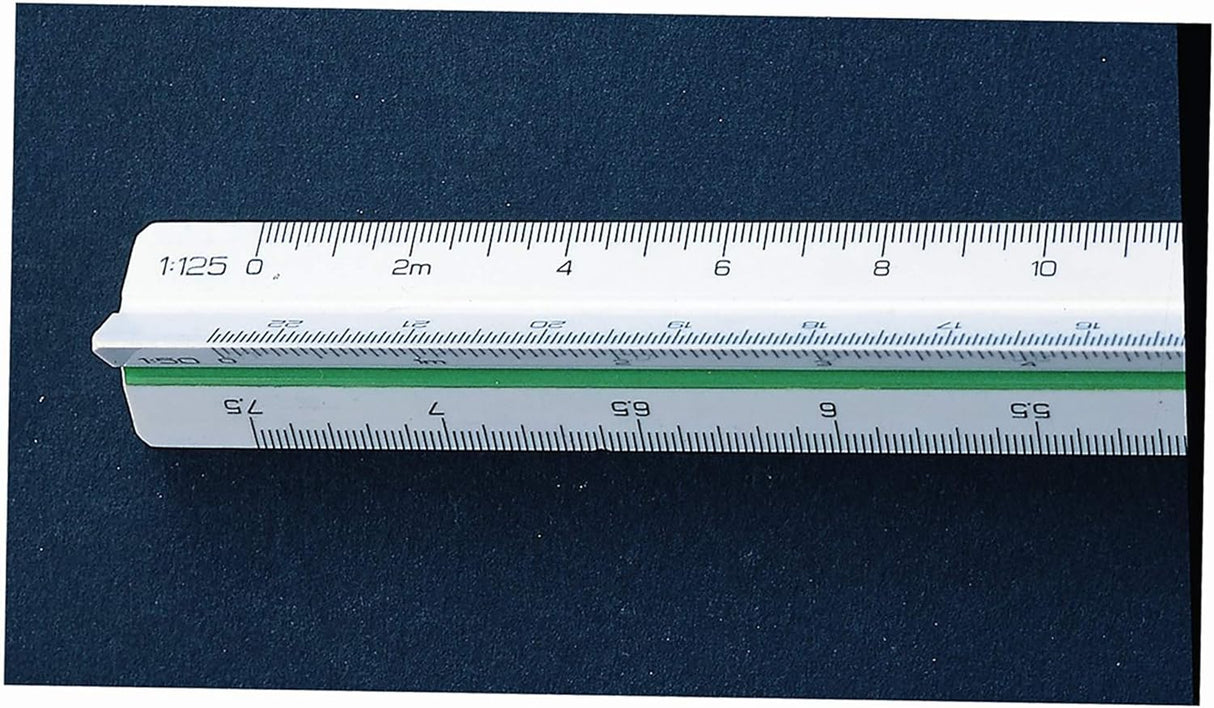 LINEX Schulreißschiene mit senkrechter Kante, 5 cm breit, verschiedene Längen verfügbar