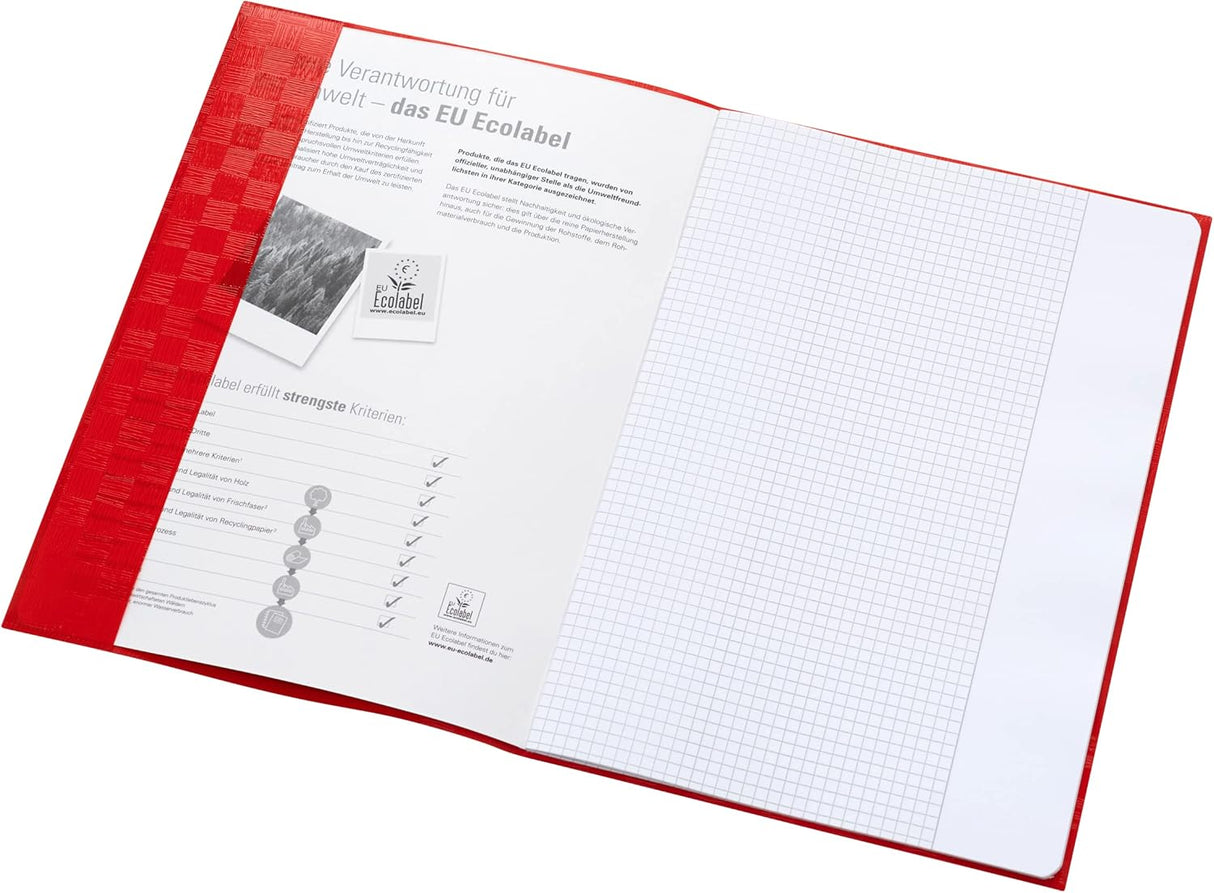 Oxford Hefthüllen für DIN A4, DIN A5 und DIN A6, PP, transparent und Bast, sortiert - verschiedene Ausführungen