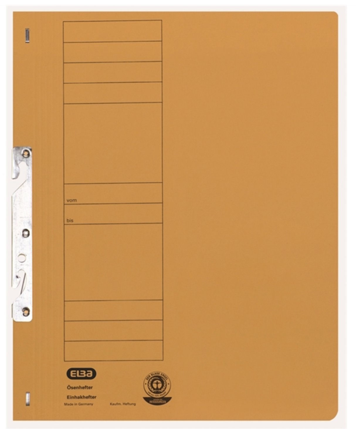 ELBA Einhakhefter "Smart Line" A4 aus 250 g/m² Manilakarton (RC) für ca. 200 DIN A4-Blätter - verschiedene Ausführungen