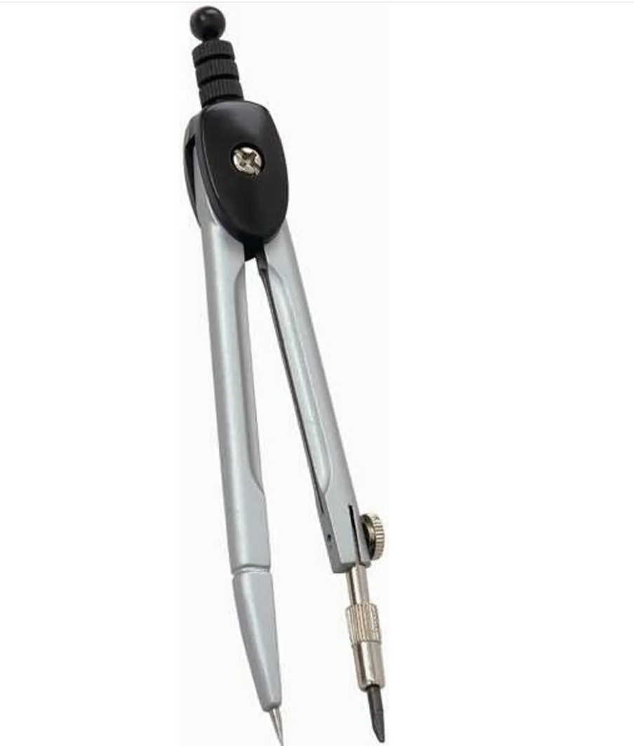 LINEX Präzisions-Steckzirkel und Basis-Schulzirkel mit Schnellverstellung und Ersatzminen - verschiedene Ausführungen