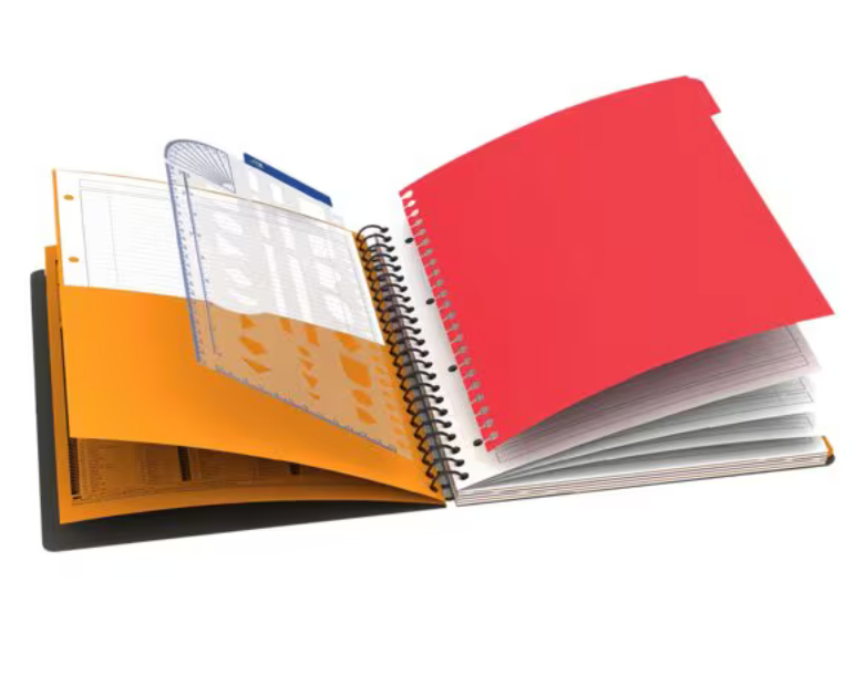 OXFORD International Managerbook A4+ (233 x 298 mm), 80 Blatt, liniert