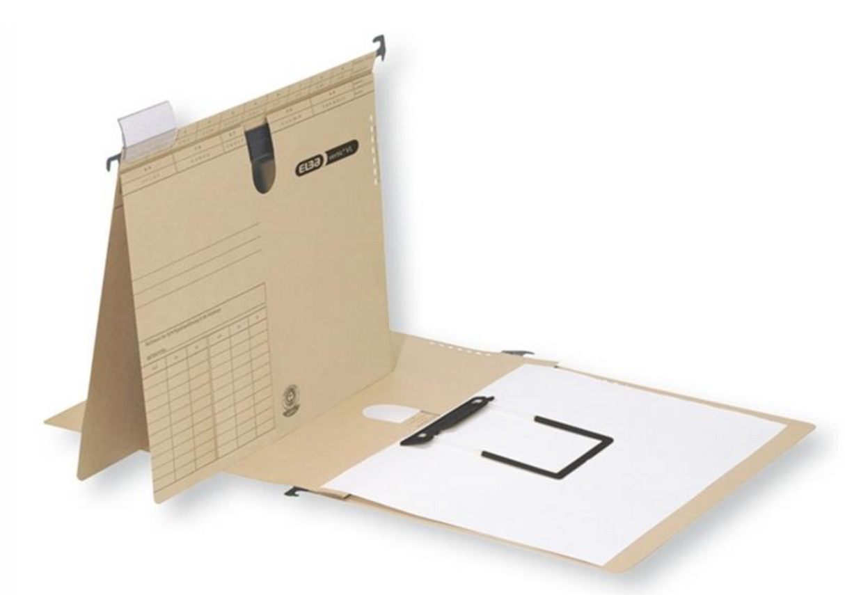 ELBA Hängehefter "VL" A4 aus 230 g/m² Natronkarton für vertikale und laterale Abhängung - verschiedene Ausführungen