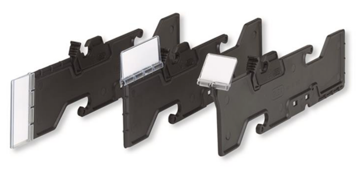 ELBA Pendelleitkarte, aus PS, zur Unterteilung von Pendelregistraturen, inkl. Sichtreiter und Blanko-Beschriftungsschildchen