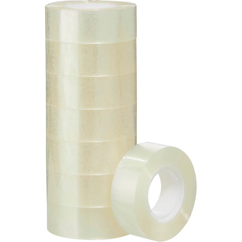 Klebeband | Klebefilm | Stanger | 19mm x 10m / 33m / 66m | 8 Stück