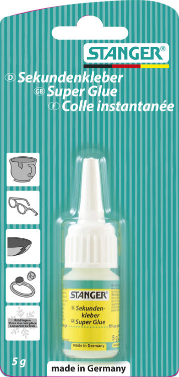 Sekundenkleber im Blister | Stanger | 5g / 2x3g