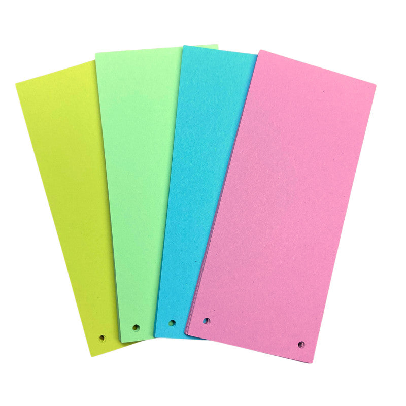 Trennstreifen gelocht | 24 x 10,5 cm | 100 Stück | aus Recycling-Karton