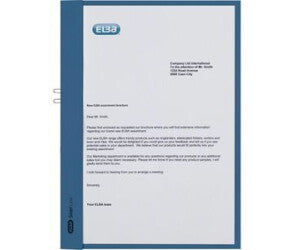 ELBA Schnellhefter "Smart Line" A4, aus 250 g/m² Manilakarton (RC), für ca. 200 DIN A4-Blätter, für kaufm. oder Amtsheftung