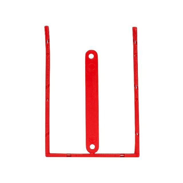 ELBA Bündelungsbügel "tric system", aus Draht, PE ummantelt, bündelt bis max. 80 mm Schriftgut, mit Deckschiene