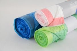 Müllsack mit Zugband in verschiedenen Größen und Farben, 10-25 Stück pro Packung - verschiedene Ausführung