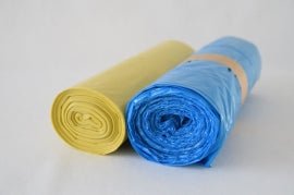 Müllsack mit Zugband in verschiedenen Größen und Farben, 10-25 Stück pro Packung - verschiedene Ausführung