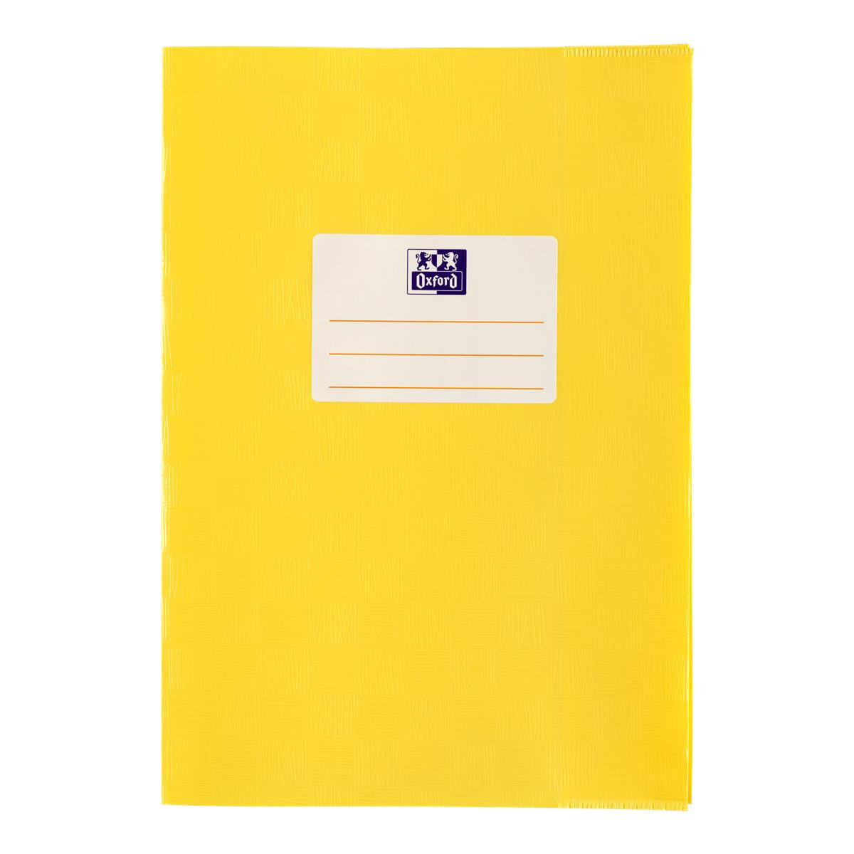 Oxford Hefthüllen für DIN A4, DIN A5 und DIN A6, PP, transparent und Bast, sortiert - verschiedene Ausführungen