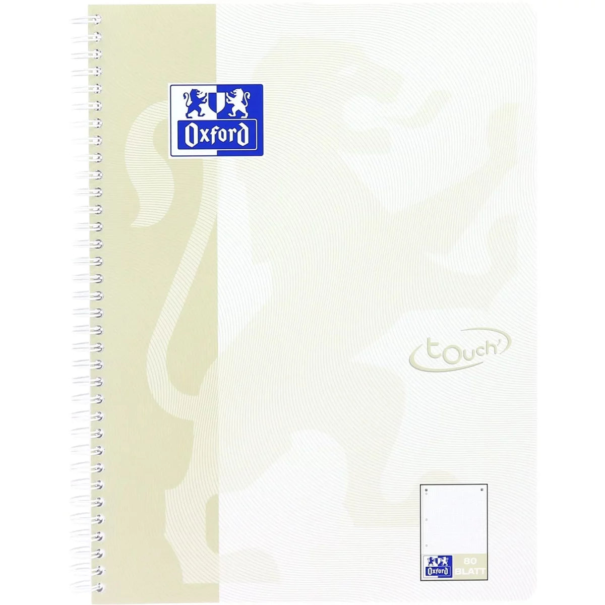 Oxford Touch Collegeblock A4+ und B5, 80 Blatt Optik Paper - verschiedene Ausführungen