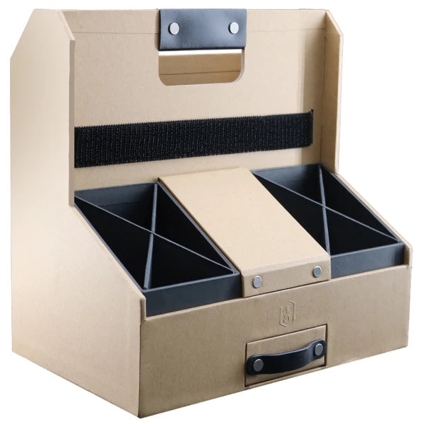 Oxford SAVANA Schreibtisch Organizer FSC recycelt, integriete Laptophalterung