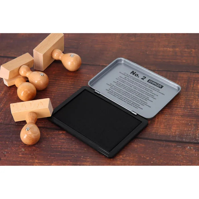 Stempelkissen No. 2 | schwarz | 10,8 x 7cm | Stanger