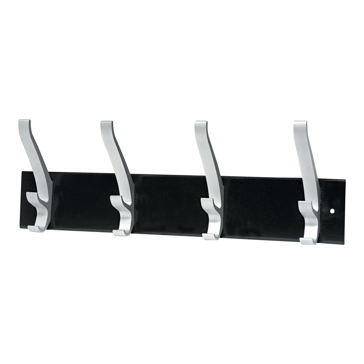 Unilux Wandgarderobe CYPRES mit dreifach Kleiderhaken und Befestigungsmaterial - verschiedene Ausführungen