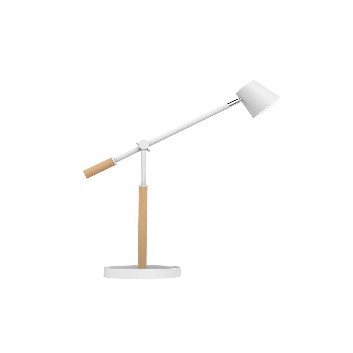 Unilux VICKY LED Schreibtischleuchte dimmbar mit USB Ladefunktion und Gelenkarm