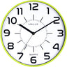 Unilux POP Wanduhr, 30 cm Durchmesser, Quarzuhrwerk mit leise schleichenden Zeigern, Batterie inklusive