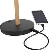 Unilux VICKY LED Schreibtischleuchte dimmbar mit USB Ladefunktion und Gelenkarm