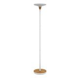Unilux BALY BAMBOO LED-Deckenfluter weiß-bambus, dimmbar