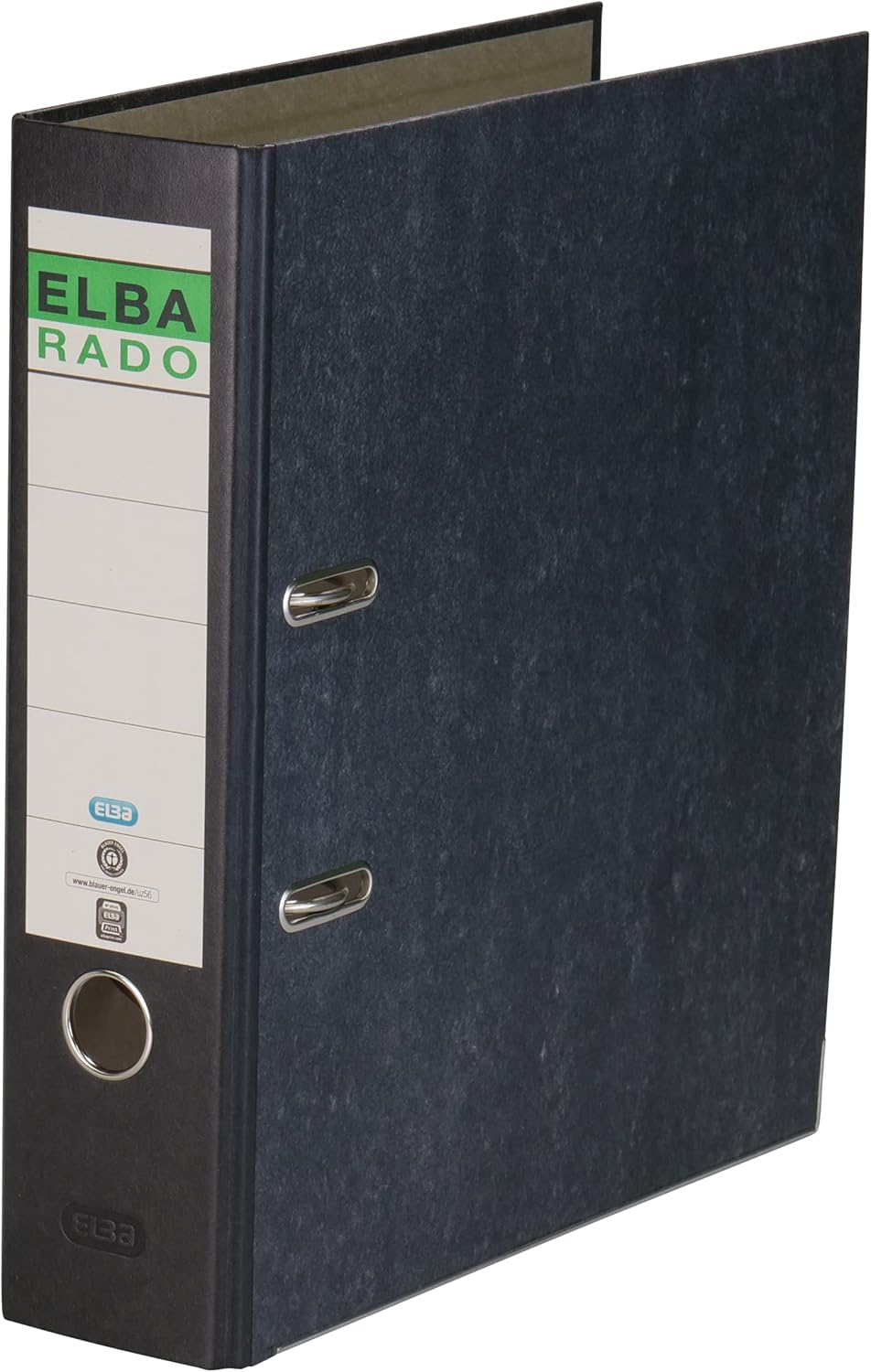 ELBA Ordner "rado Wolkenmarmor" A4 mit aufgeklebtem Rückenschild in verschiedenen Rückenbreiten