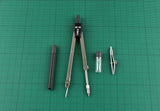 LINEX Zirkel-Set mit Kniegelenk, Stifthalter, Ersatzminen und Stechzirkel - verschiedene Ausführungen