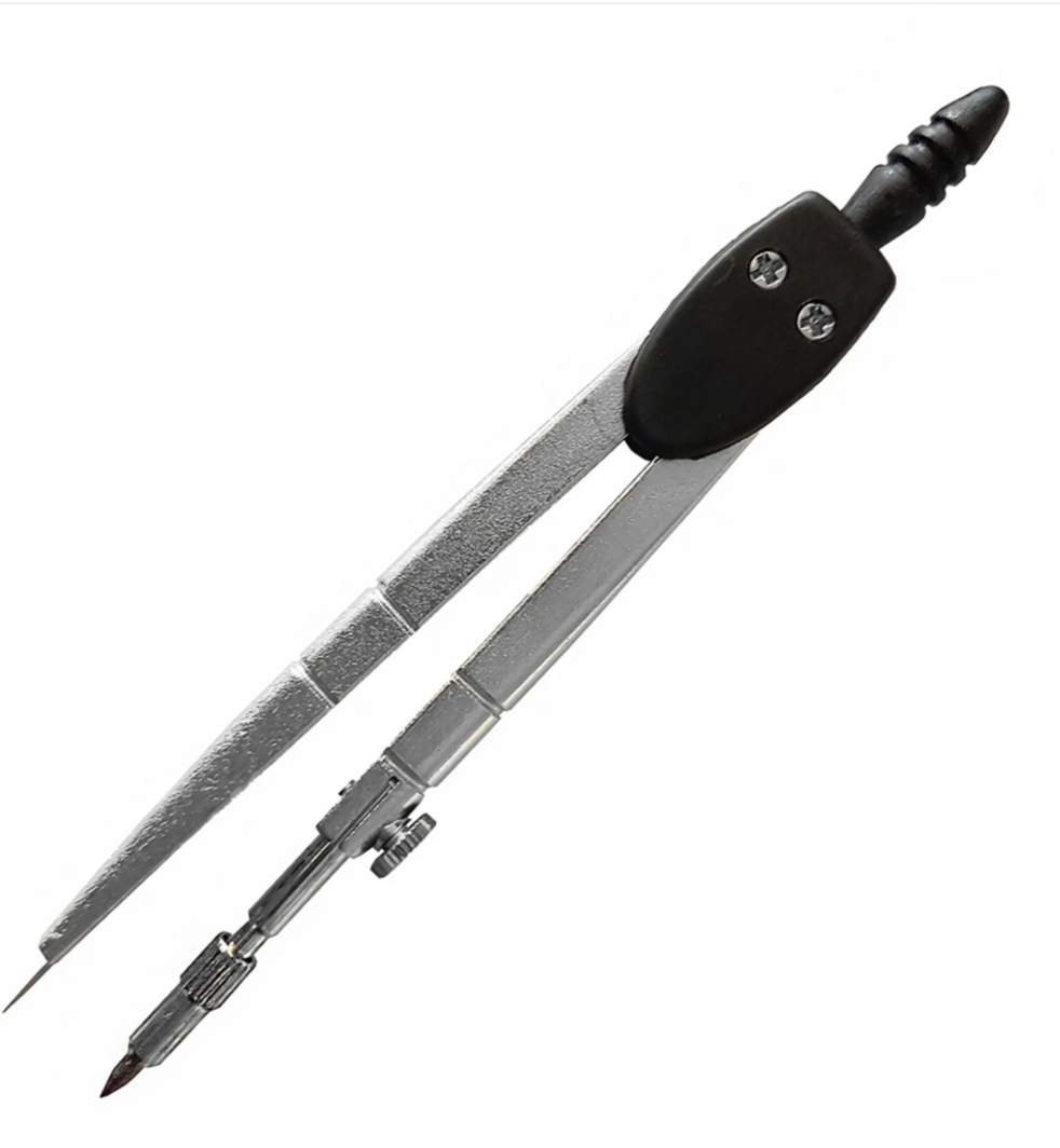 LINEX Präzisions-Steckzirkel und Basis-Schulzirkel mit Schnellverstellung und Ersatzminen - verschiedene Ausführungen