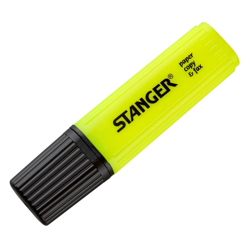 Stanger Textmarker gelb leuchtend
