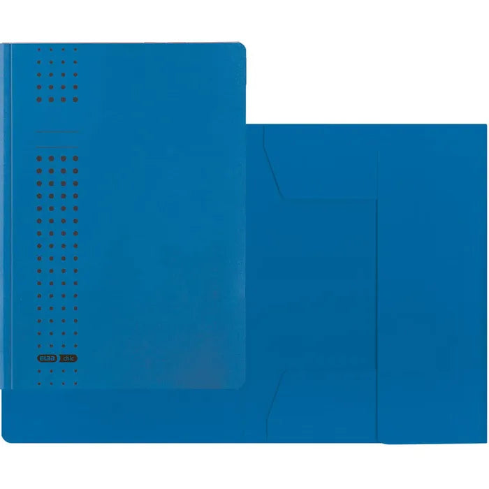 ELBA Sammelmappe "chic" A4, für ca. 100 DIN A4-Blätter, mit 3 Einschlagklappen, aus 320 g/m² Karton (RC)