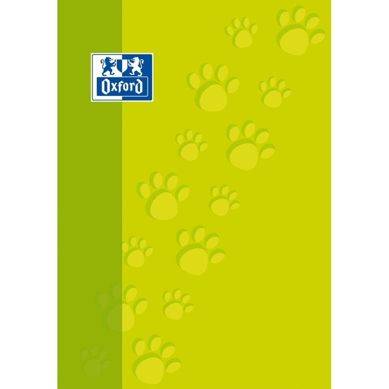 OXFORD Schule Malblock A4, 100 Blatt, blanko, Optik Paper®, gelocht