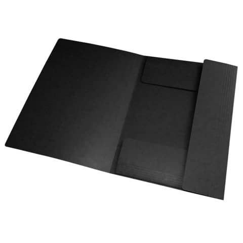 Oxford Eckspannmappe TOP FILE+ A4 aus 390 g/m² Karton mit aufgedrucktem Beschriftungsfeld und 3 Einschlagklappen