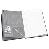 Oxford Office Gebundenes Buch "Essentials" mit 96 Blatt Optik Paper®, kariert und liniert - verschiedene Ausführungen