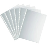 Prospekthüllen / Klarsichthüllen | A4 | genarbt | 0,05 mm | oben offen | 100 Stück