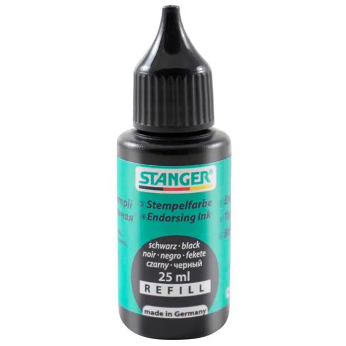 Stempelfarbe schwarz | 25ml